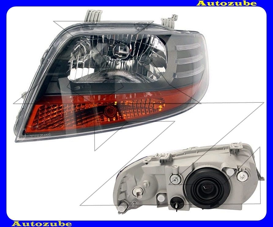 Fényszóró bal hosszú indexes (H4) (motor nélkül) {TYC} Fényszóró bal hosszú indexes (H4) (motor nélkül) {TYC}