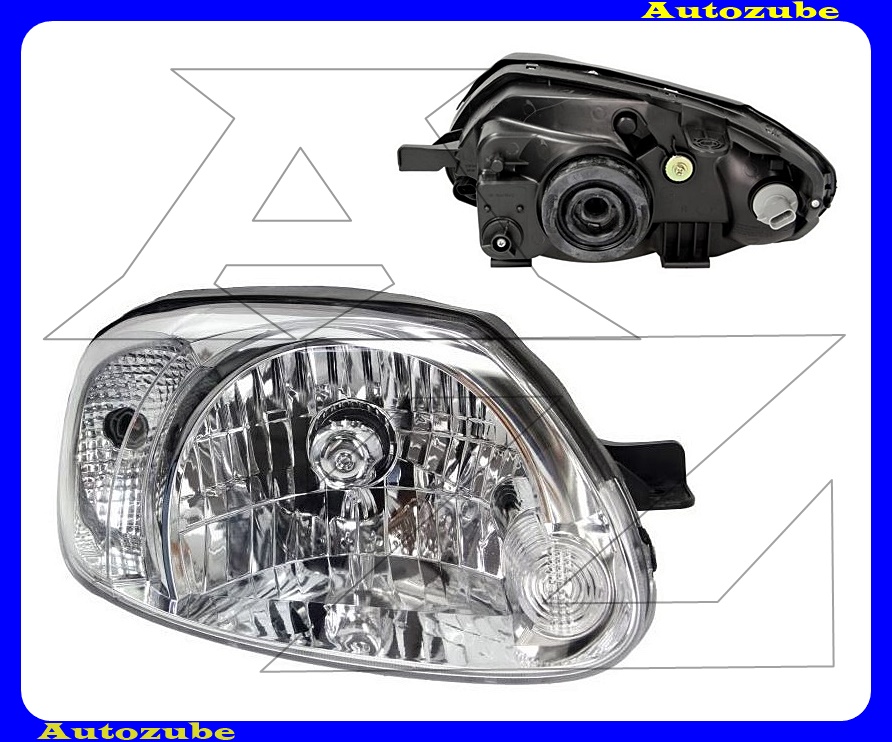 Fényszóró jobb (H4) áttetsző indexes (motor nélkül) {TYC} Fényszóró jobb (H4) áttetsző indexes (motor nélkül) {TYC}