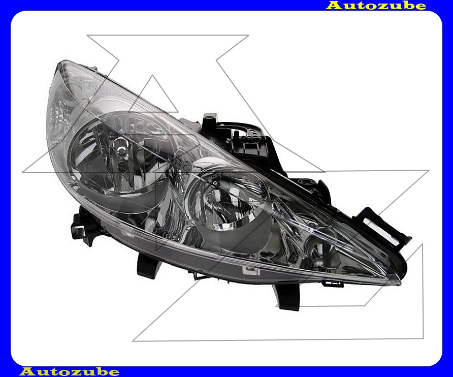 Fényszóró jobb (H7/H1) motorral {TYC} Fényszóró jobb (H7/H1) motorral {TYC}