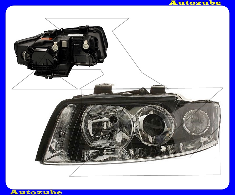 Fényszóró bal XENON (D1S/H7) (motor és elektronika nélkül) {DEPO} Fényszóró bal XENON (D1S/H7) (motor és elektronika nélkül) {DEPO}