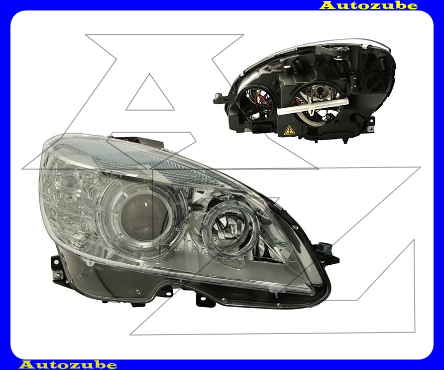 Fényszóró jobb Bi-XENON (D1S/H7) motorral (izzó és elektronika nélkül) {TYC} Fényszóró jobb Bi-XENON (D1S/H7) motorral (izzó és elektronika nélkül) {TYC}