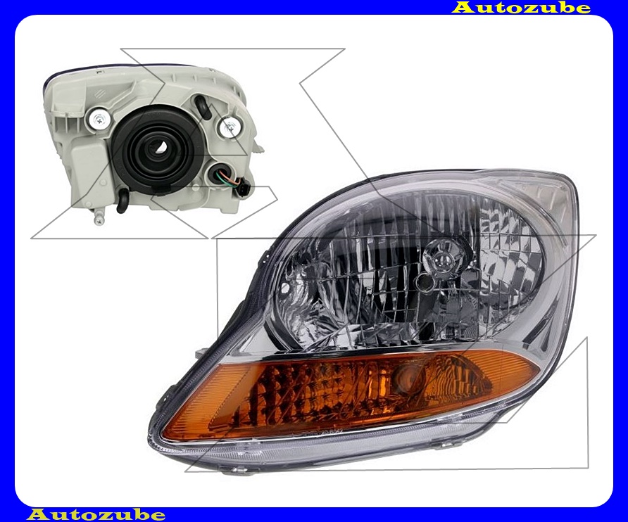 Fényszóró bal (H4) motorral {TYC} Fényszóró bal (H4) motorral {TYC}