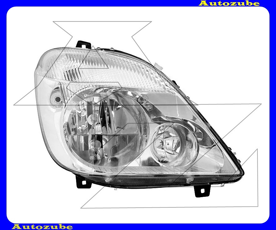 Fényszóró jobb (H7/H7) motorral {TYC} Fényszóró jobb (H7/H7) motorral {TYC}