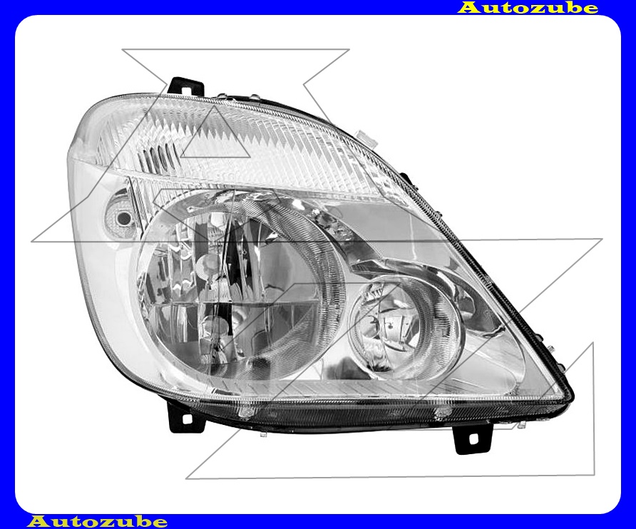 Fényszóró jobb ködlámpás (3xH7) (motor nélkül) {TYC} Fényszóró jobb ködlámpás (3xH7) (motor nélkül) {TYC}
