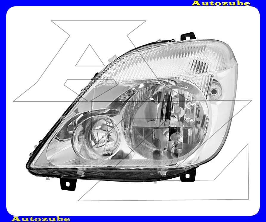 Fényszóró bal ködlámpás (3xH7) (motor nélkül) {TYC} Fényszóró bal ködlámpás (3xH7) (motor nélkül) {TYC}