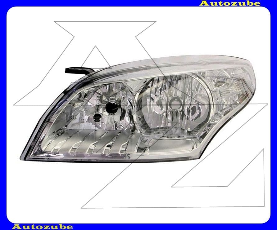 Fényszóró bal króm házas, nappali fénnyel (2xH7/P21W) motorral {TYC} Fényszóró bal króm házas, nappali fénnyel (2xH7/P21W) motorral {TYC}