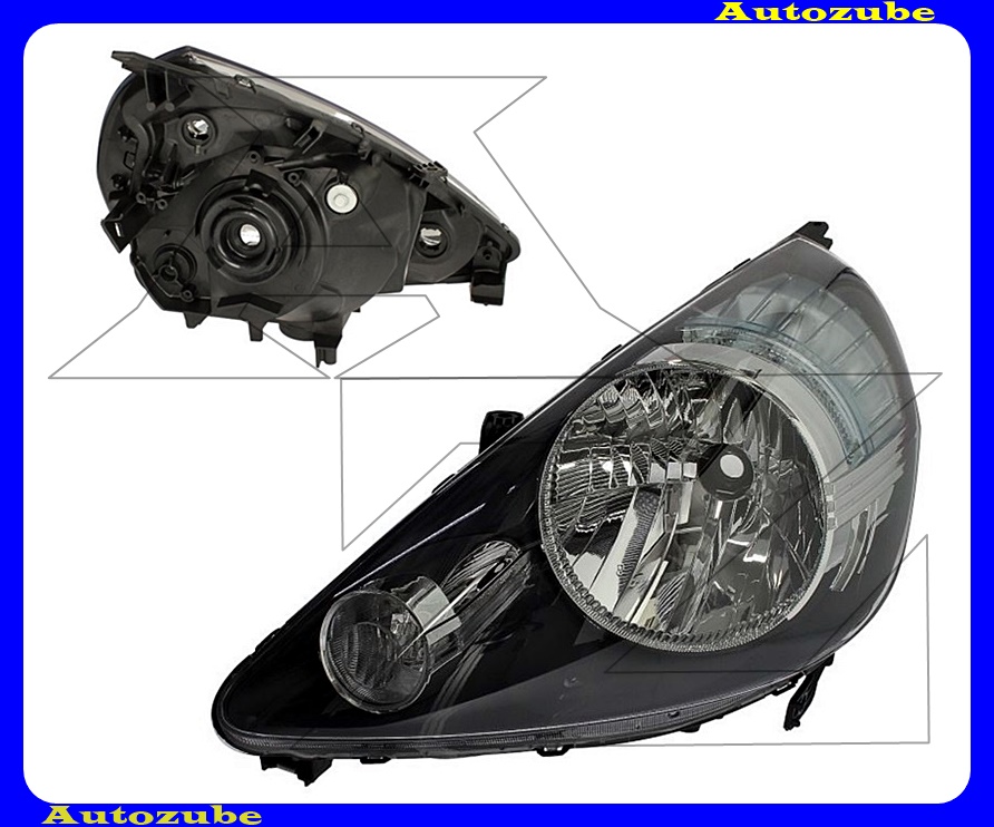 Fényszóró bal (H4) (motor nélkül) {TYC} Fényszóró bal (H4) (motor nélkül) {TYC}