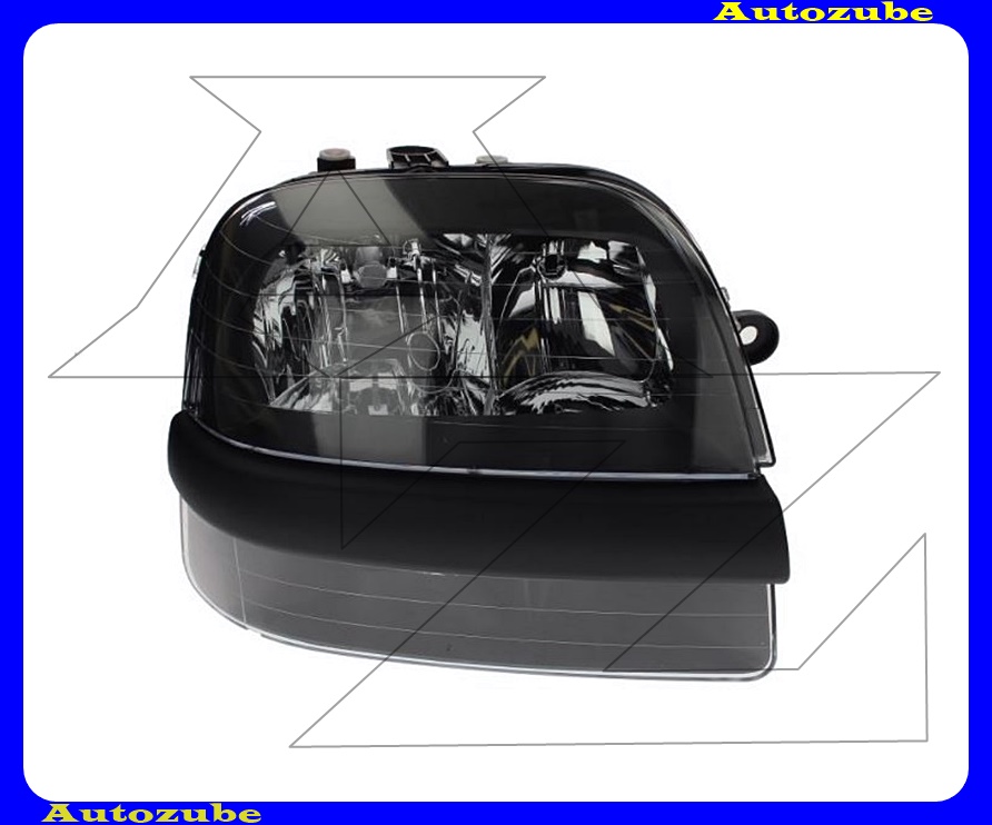 Fényszóró jobb (2xH7/H1) ködlámpás (motor nélkül) {TYC} Fényszóró jobb (2xH7/H1) ködlámpás (motor nélkül) {TYC}