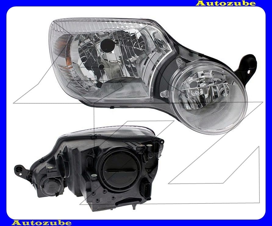 Fényszóró jobb (H4/H7/P13W) motorral (YETI logo nélkül) {TYC} Fényszóró jobb (H4/H7/P13W) motorral (YETI logo nélkül) {TYC}