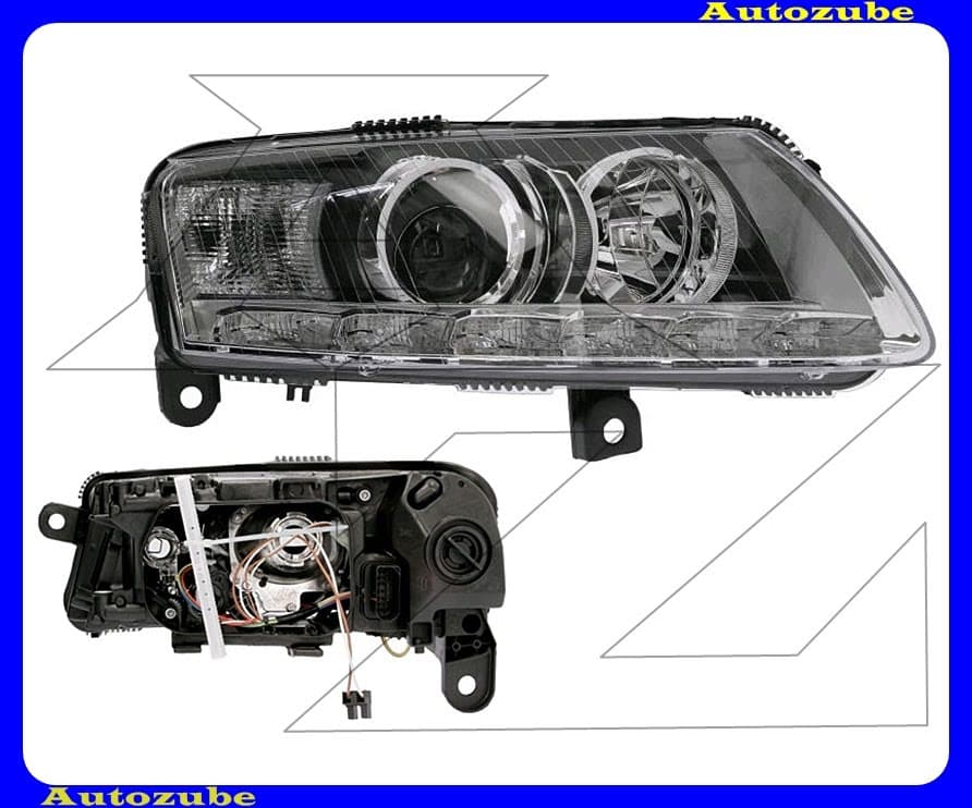 Fényszóró jobb XENON, nappali fénnyel (D3S/H7/LED) (izzó elektronika és motor nélkül) {TYC} /RENDELÉSRE/ Fényszóró jobb XENON, nappali fénnyel (D3S/H7/LED) (izzó elektronika és motor nélkül) {TYC} /RENDELÉSRE/