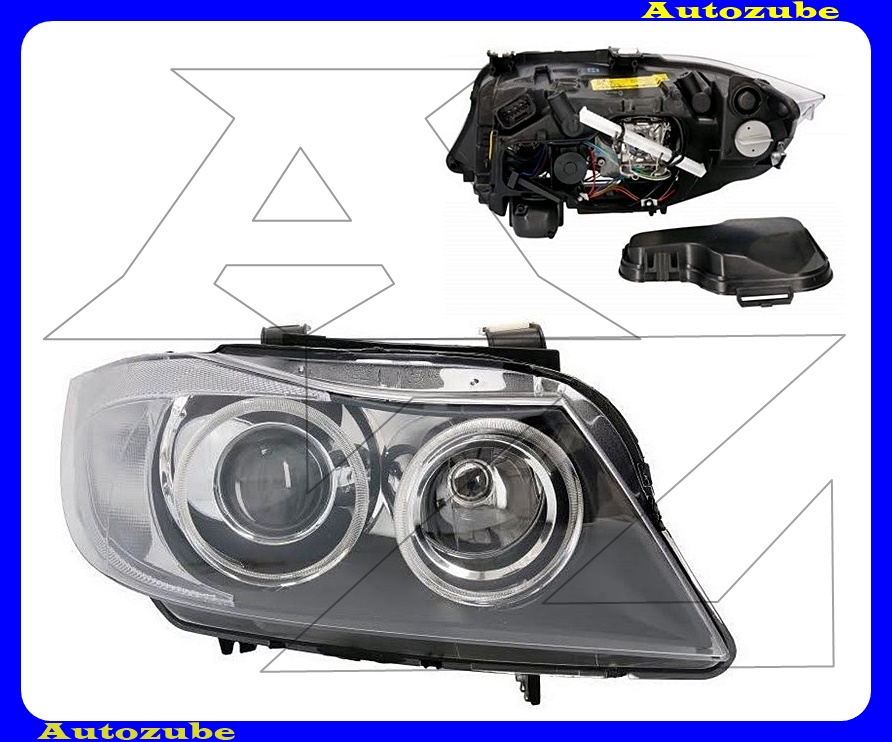 Fényszóró jobb XENON (D1S/H7) (nem kanyarkövetős) motorral (izzó és elektronika nélkül) {TYC} Fényszóró jobb XENON (D1S/H7) (nem kanyarkövetős) motorral (izzó és elektronika nélkül) {TYC}