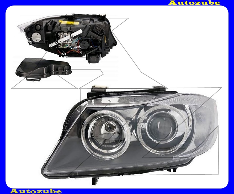 Fényszóró bal XENON (D1S/H7) (nem kanyarkövetős) motorral (izzó és elektronika nélkül) {TYC} Fényszóró bal XENON (D1S/H7) (nem kanyarkövetős) motorral (izzó és elektronika nélkül) {TYC}