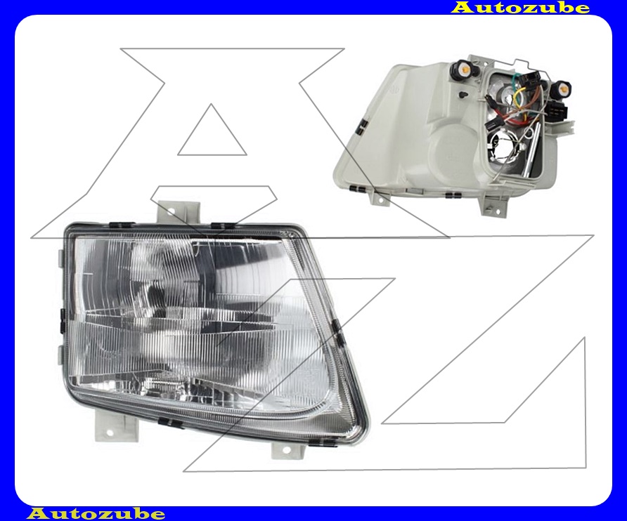 Fényszóró jobb (H4/H1) V-class díszrácshoz manuális {TYC} Fényszóró jobb (H4/H1) V-class díszrácshoz manuális {TYC}