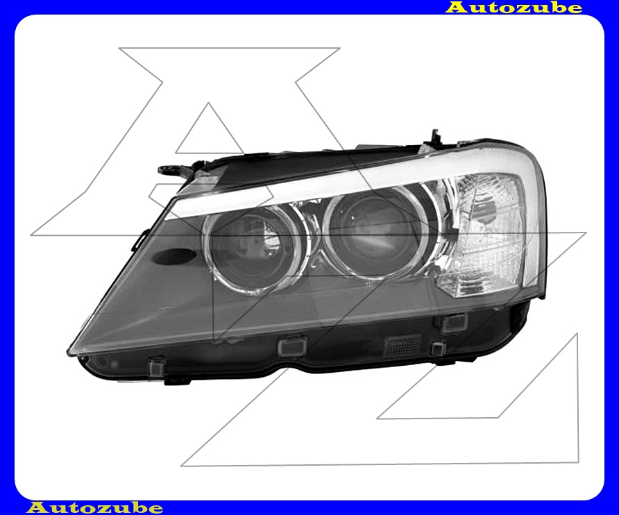Fényszóró bal XENON (D1S/LED) motorral (izzó és elektronika nélkül) {DEPO} Fényszóró bal XENON (D1S/LED) motorral (izzó és elektronika nélkül) {DEPO}