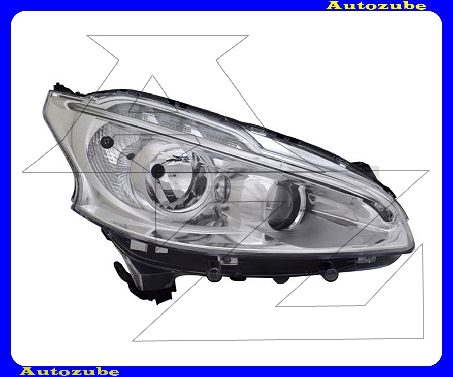 Fényszóró jobb (H7/H7/LED) nappali fénnyel (motor nélkül) {TYC} Fényszóró jobb (H7/H7/LED) nappali fénnyel (motor nélkül) {TYC}