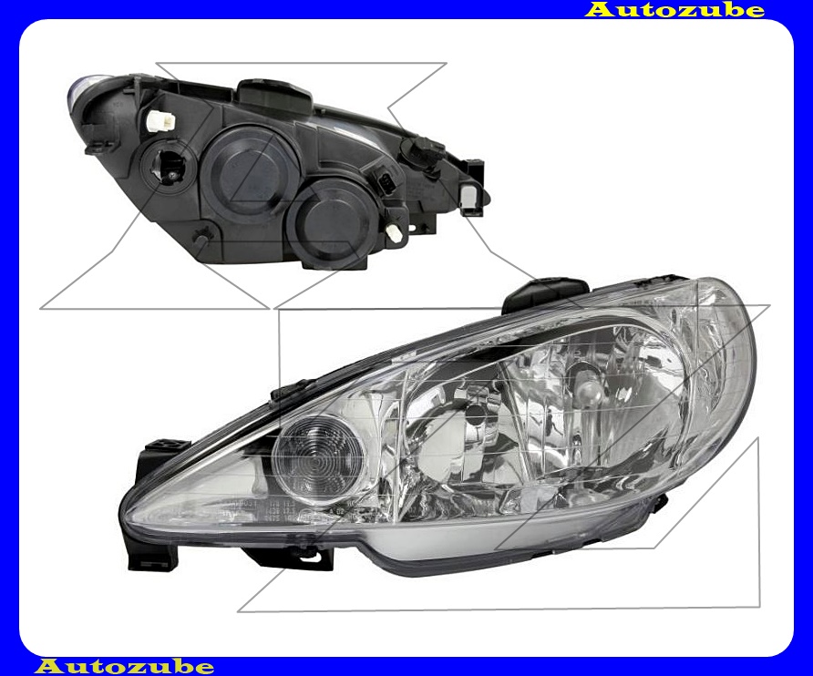 Fényszóró bal Fényszóró bal