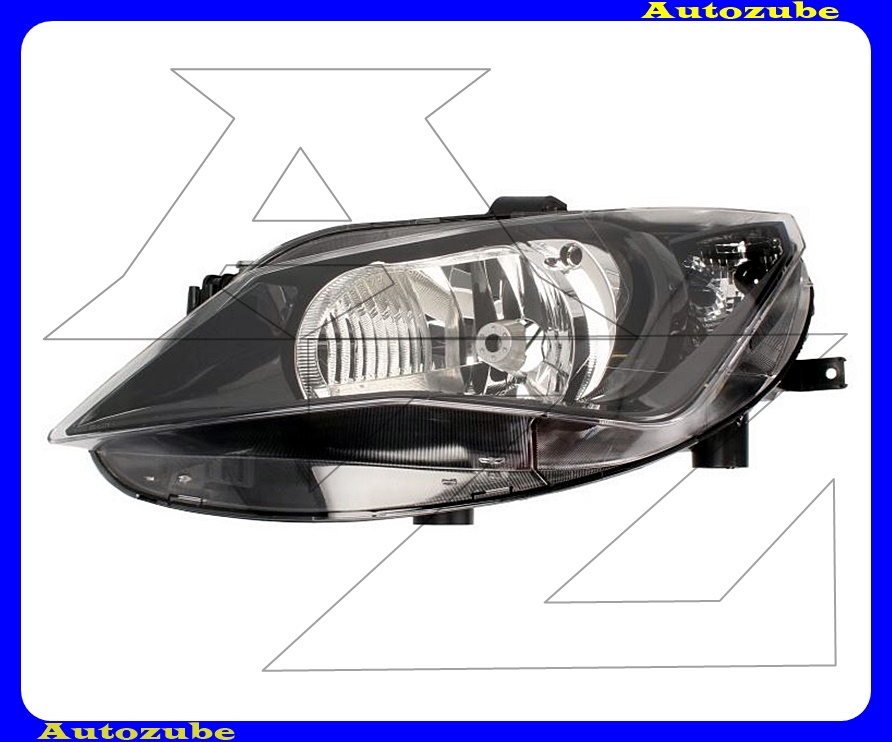 Fényszóró bal (H4) motorral {TYC} Fényszóró bal (H4) motorral {TYC}