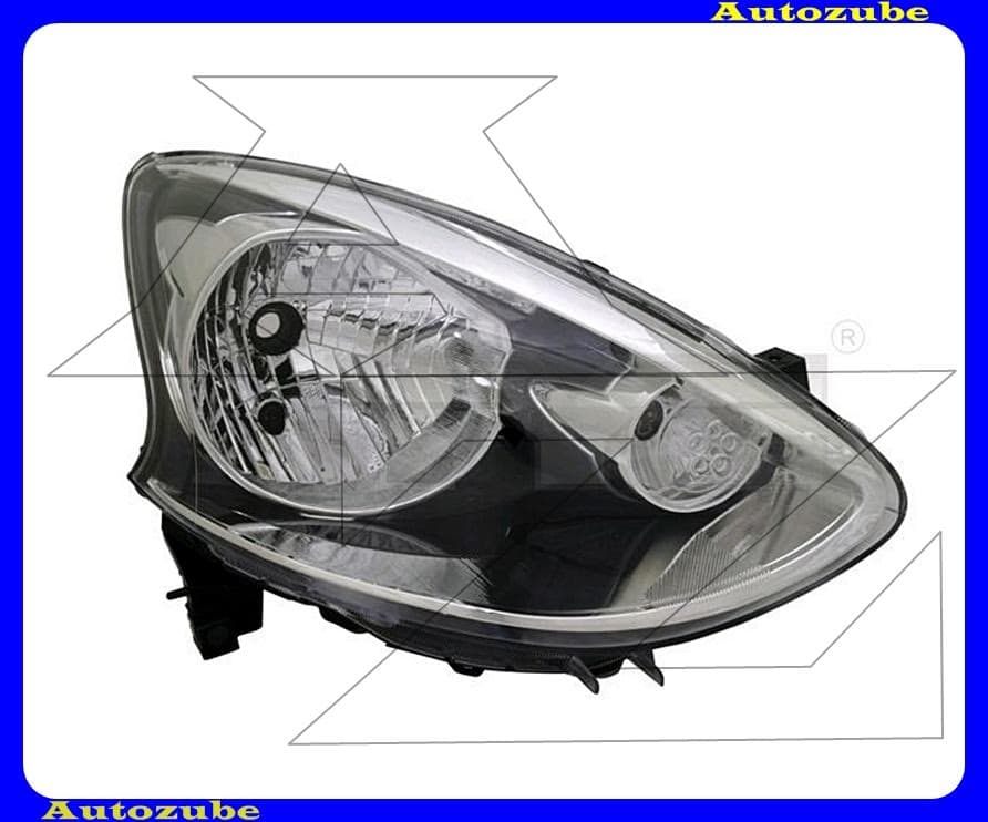 Fényszóró jobb (H4) sötét házas (motorral) {DEPO} Fényszóró jobb (H4) sötét házas (motorral) {DEPO}