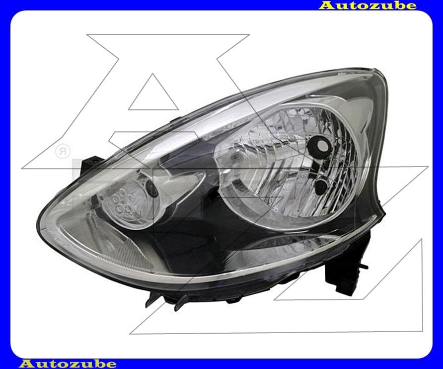 Fényszóró bal (H4) sötét házas (motorral) {DEPO} Fényszóró bal (H4) sötét házas (motorral) {DEPO}