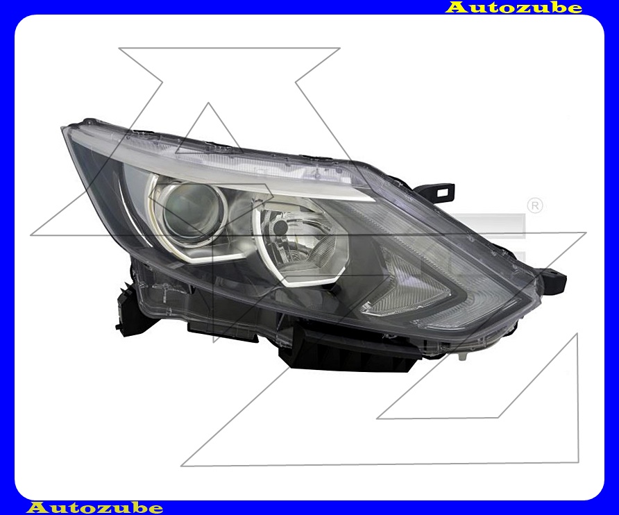 Fényszóró jobb (H7/H11/LED) nappali fénnyel (motor nélkül) {TYC} Fényszóró jobb (H7/H11/LED) nappali fénnyel (motor nélkül) {TYC}