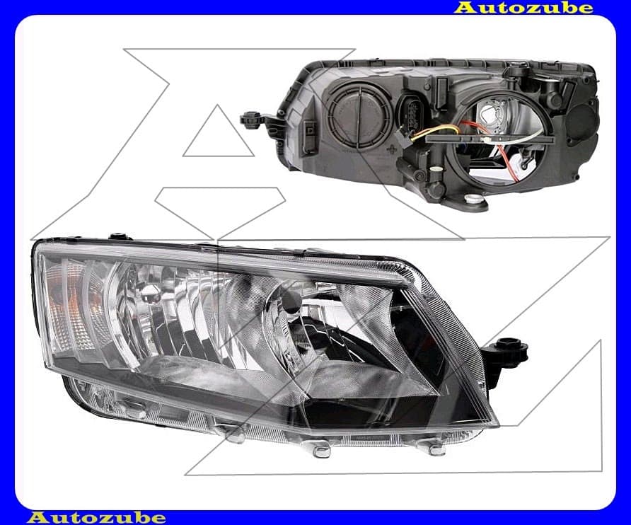 Fényszóró jobb (H7/H15) nappali fénnyel, motorral {TYC} Fényszóró jobb (H7/H15) nappali fénnyel, motorral {TYC}