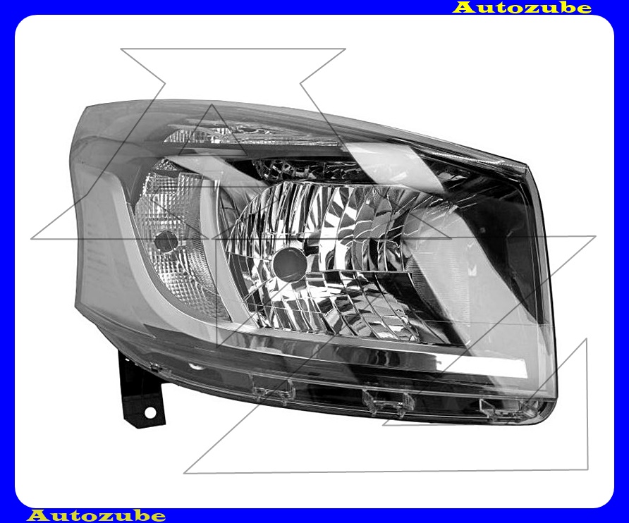 Fényszóró jobb (H4/W21/5W) nappali fényes (motor nélkül) {TYC} Fényszóró jobb (H4/W21/5W) nappali fényes (motor nélkül) {TYC}