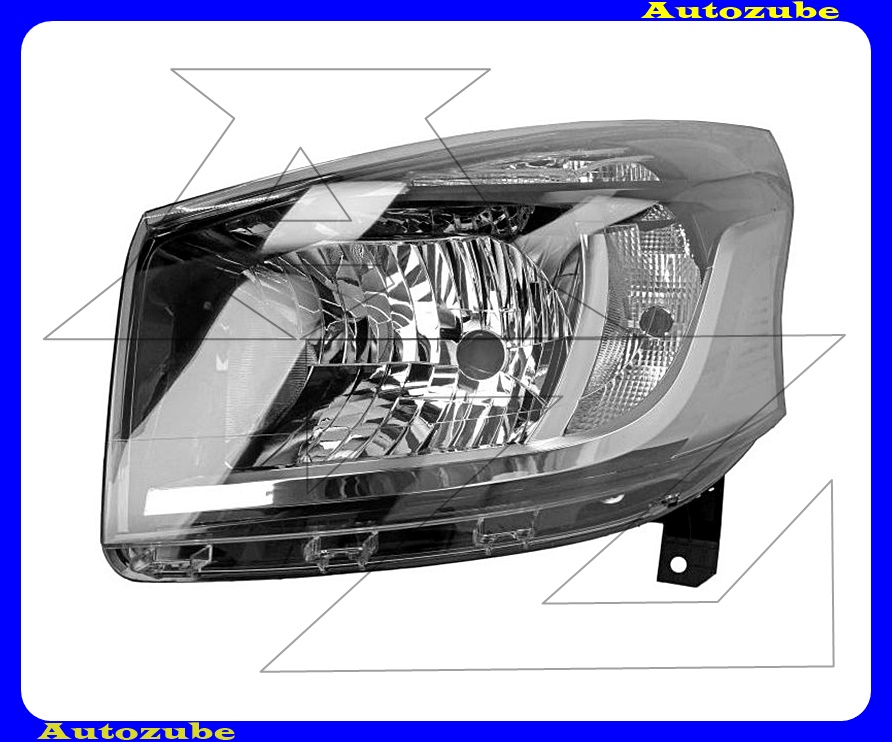 Fényszóró bal (H4/W21/5W) nappali fényes (motor nélkül) {TYC} Fényszóró bal (H4/W21/5W) nappali fényes (motor nélkül) {TYC}