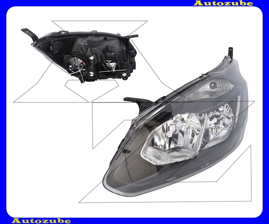 Fényszóró bal (H7/H15) nappali fénnyel, motorral {TYC} Fényszóró bal (H7/H15) nappali fénnyel, motorral {TYC}