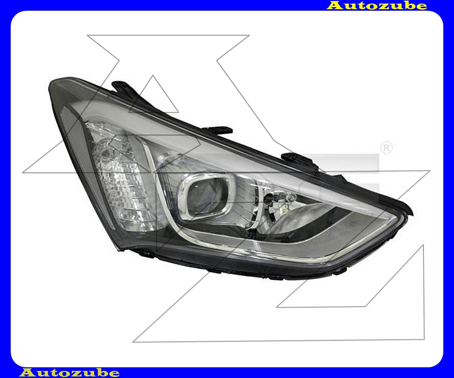 Fényszóró jobb XENON (D3S+H7/LED) motorral (izzó és elektronika nélkül) {TYC} Fényszóró jobb XENON (D3S+H7/LED) motorral (izzó és elektronika nélkül) {TYC}