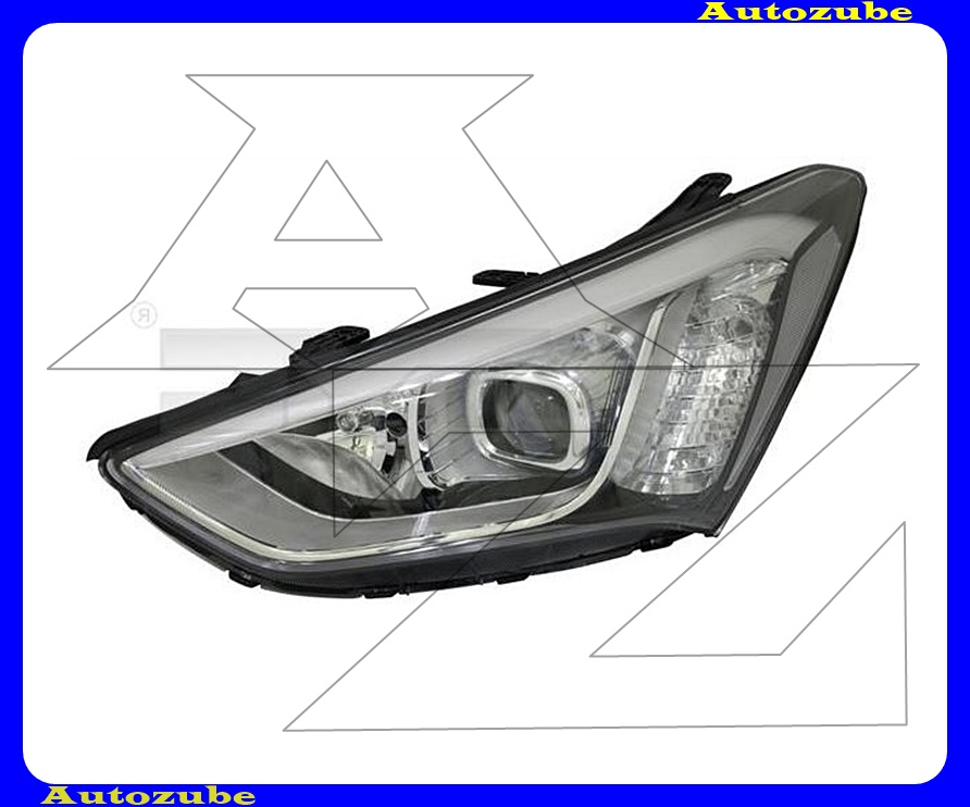 Fényszóró bal XENON (D3S+H7/LED) motorral (izzó és elektronika nélkül) {TYC} Fényszóró bal XENON (D3S+H7/LED) motorral (izzó és elektronika nélkül) {TYC}