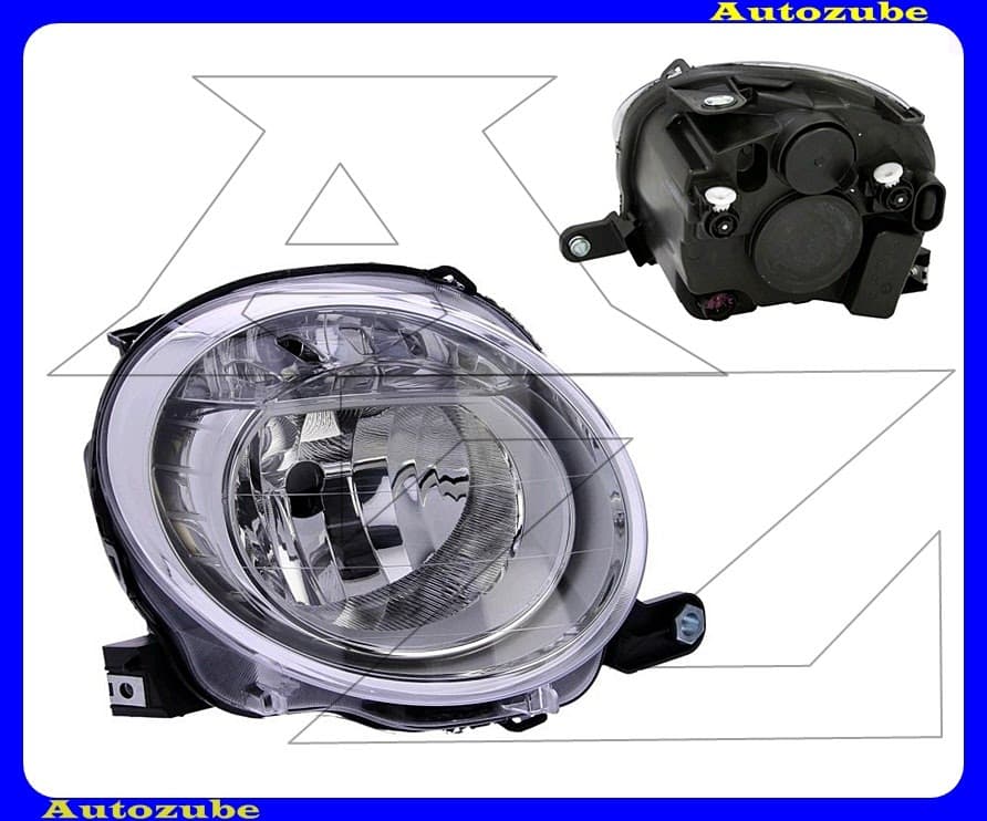 Fényszóró tompított jobb (H7) motorral {TYC} (felső) Fényszóró tompított jobb (H7) motorral {TYC} (felső)