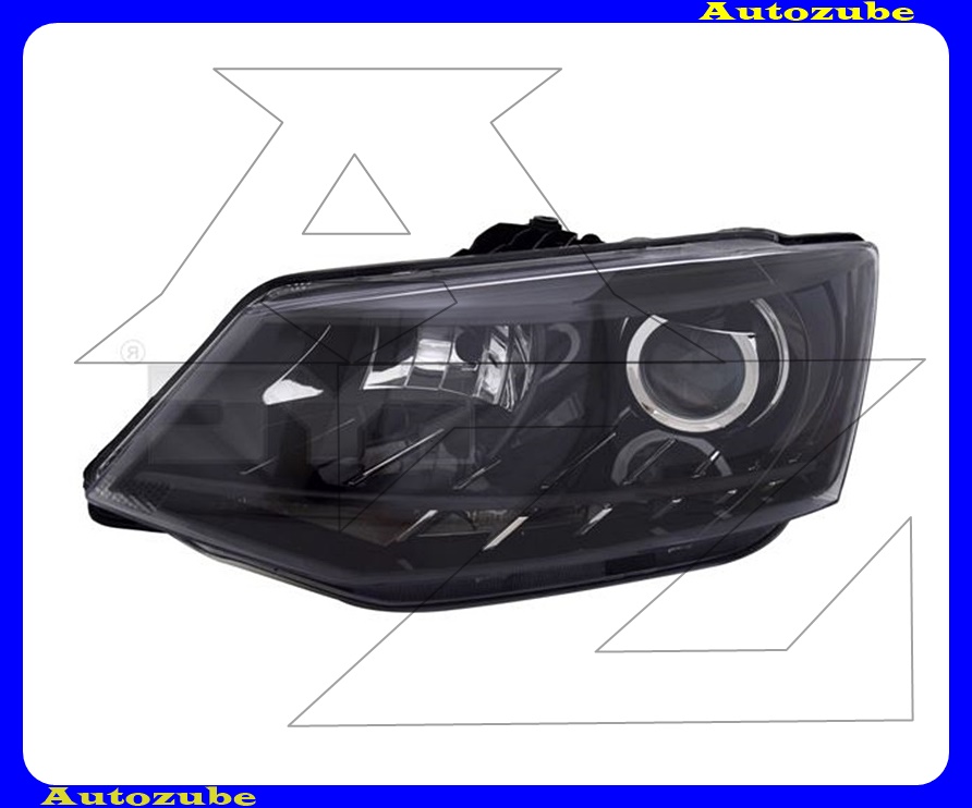Fényszóró bal (H7/H7/LED) motorral  {TYC}
