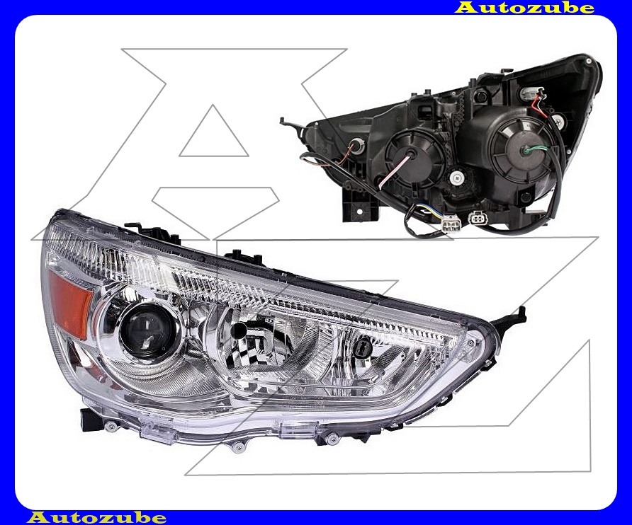 Fényszóró jobb (H11/HB3) motorral {TYC} Fényszóró jobb (H11/HB3) motorral {TYC}