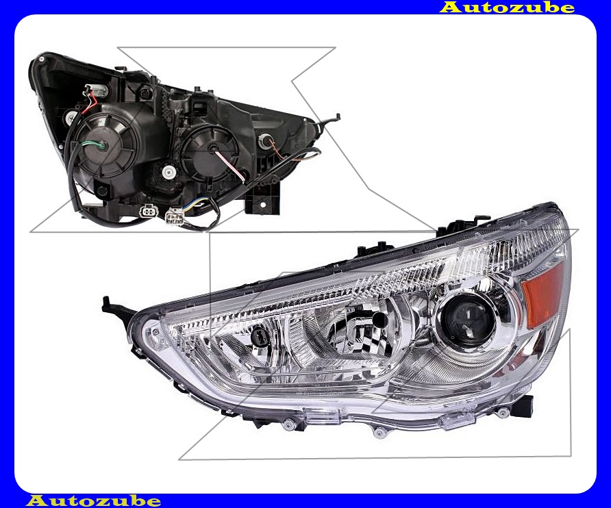 Fényszóró bal (H11/HB3) motorral {TYC} Fényszóró bal (H11/HB3) motorral {TYC}