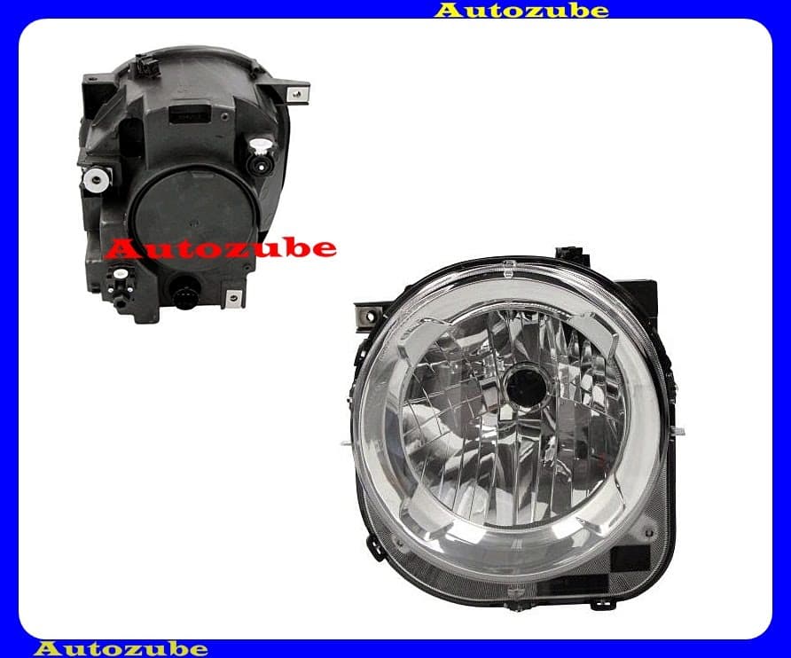 Fényszóró jobb (H4) motorral {TYC} Fényszóró jobb (H4) motorral {TYC}