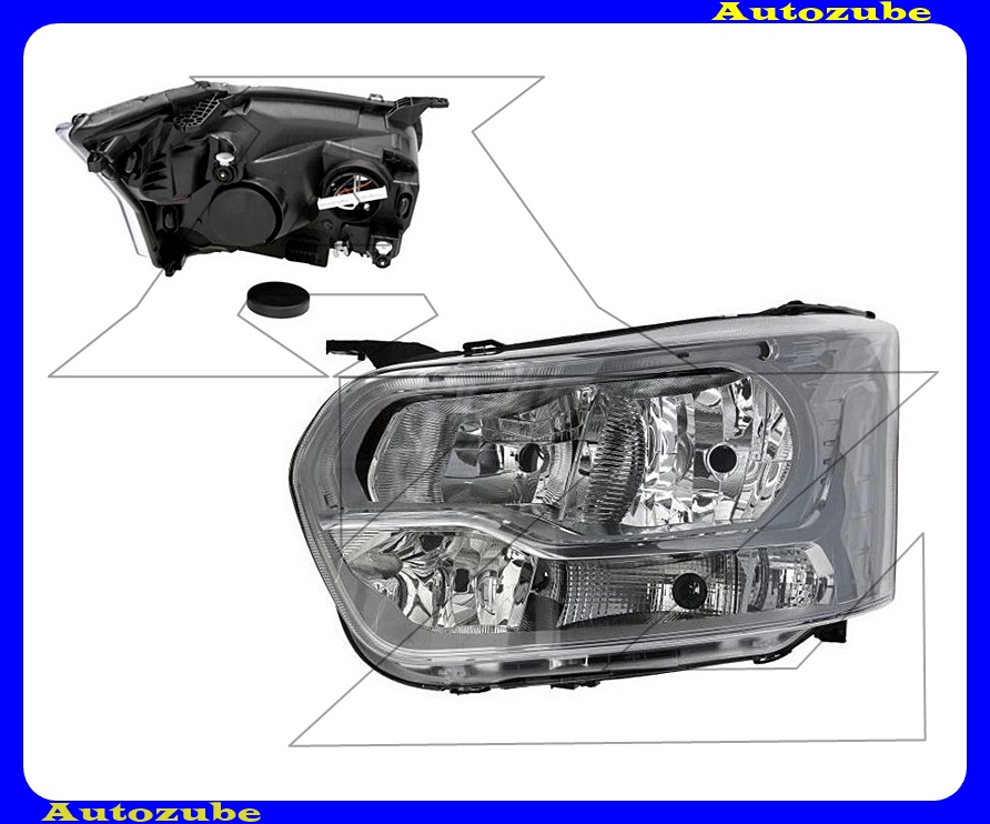 Fényszóró bal (H7/H15/H1/LED) nappali fénnyel, motorral {TYC} Fényszóró bal (H7/H15/H1/LED) nappali fénnyel, motorral {TYC}