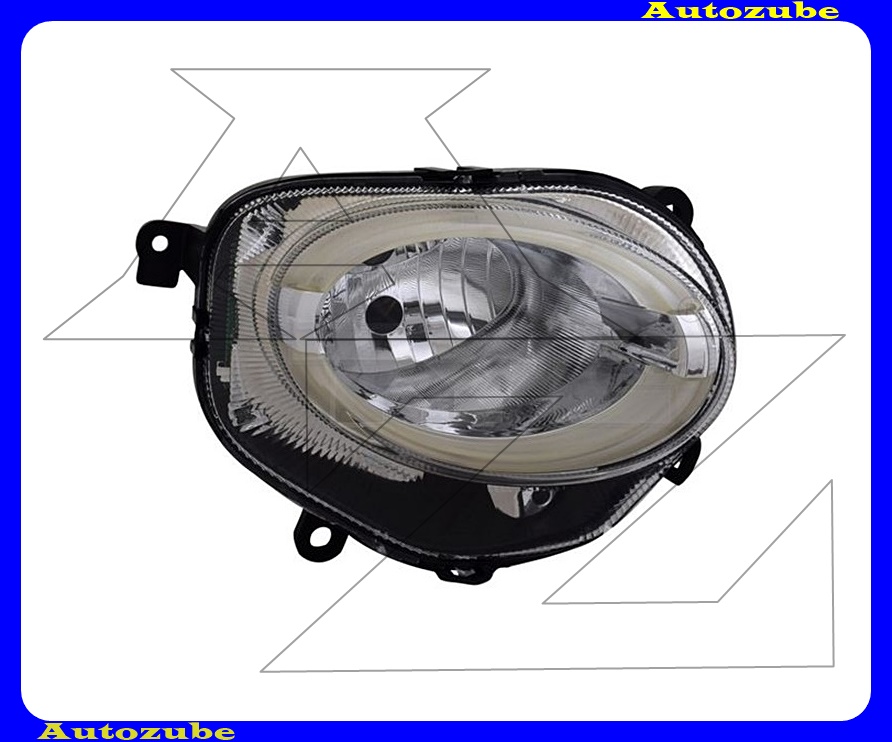 Fényszóró távolsági jobb (H7/LED) {TYCI} Fényszóró távolsági jobb (H7/LED) {TYCI}