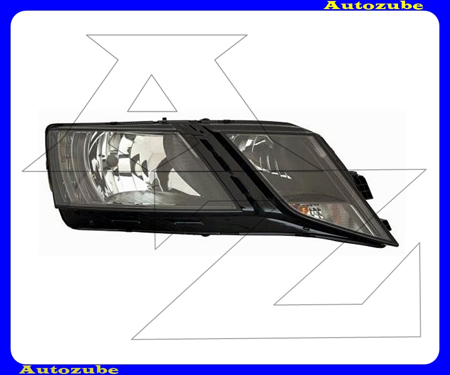 Fényszóró jobb (H7/H7/LED) motorral  {DEPO}