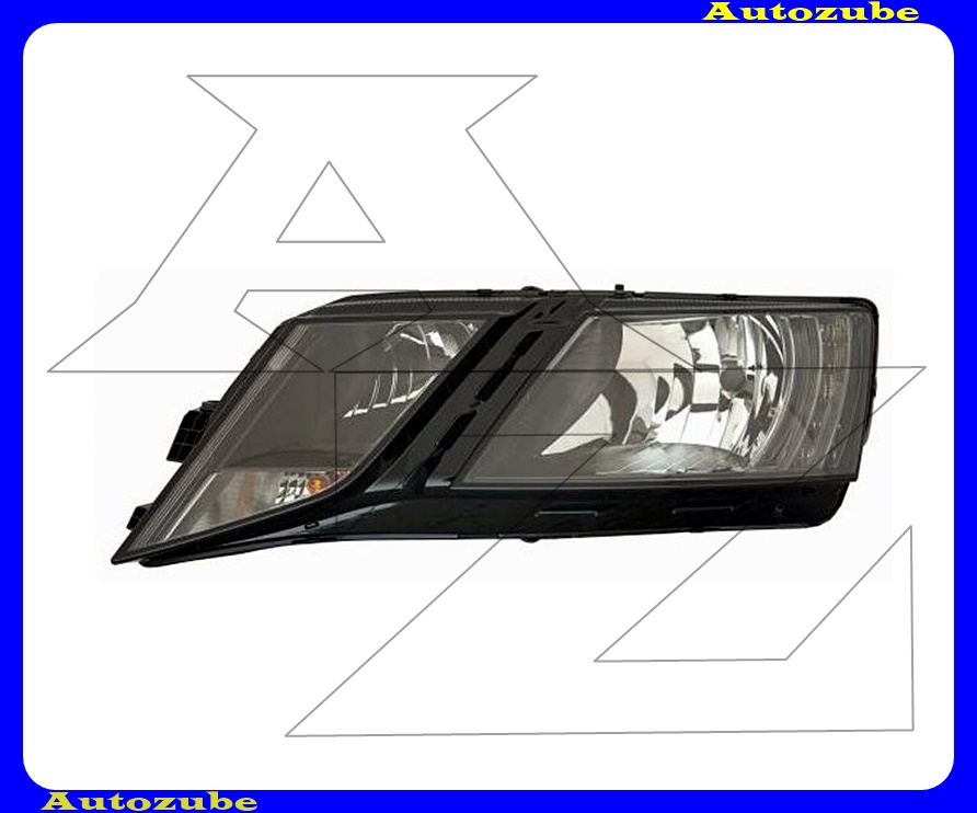 Fényszóró bal (H7/H7/LED) motorral  {DEPO}