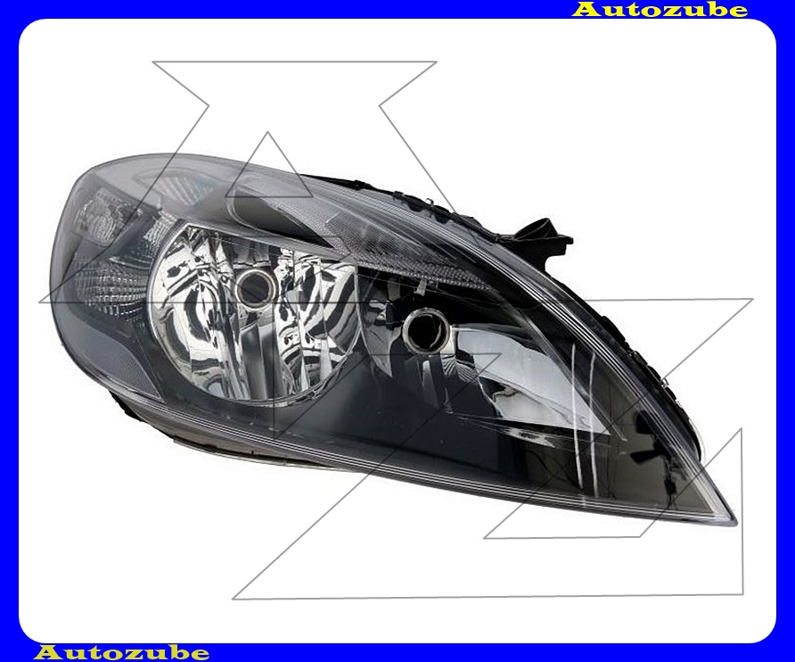 Fényszóró jobb (H9/H7) szélességjelzővel, motorral  {DEPO}