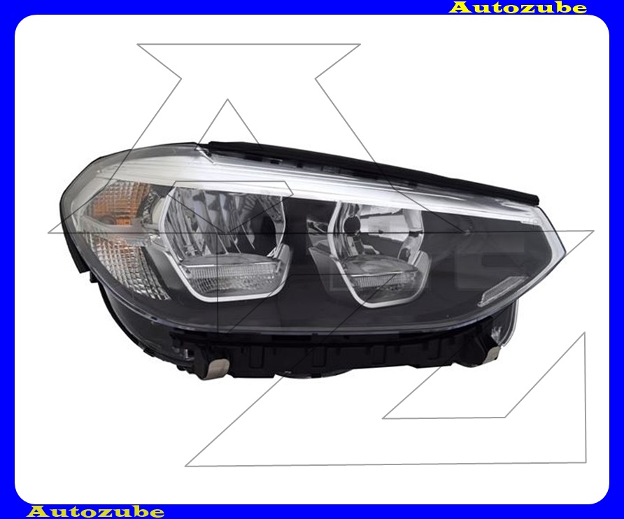 Fényszóró jobb (H7/LED) nappali fénnyel, motorral {TYC} Fényszóró jobb (H7/LED) nappali fénnyel, motorral {TYC}