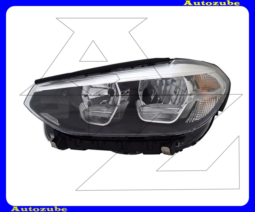 Fényszóró bal (H7/LED) nappali fénnyel, motorral {TYC} Fényszóró bal (H7/LED) nappali fénnyel, motorral {TYC}