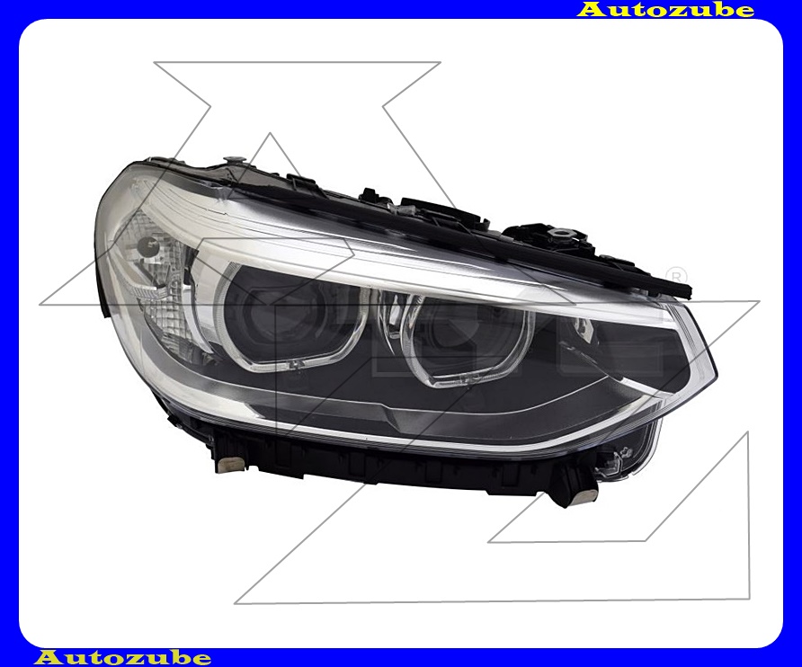Fényszóró jobb (LED) motorral, elektronika nélkül {TYC} Fényszóró jobb (LED) motorral, elektronika nélkül {TYC}