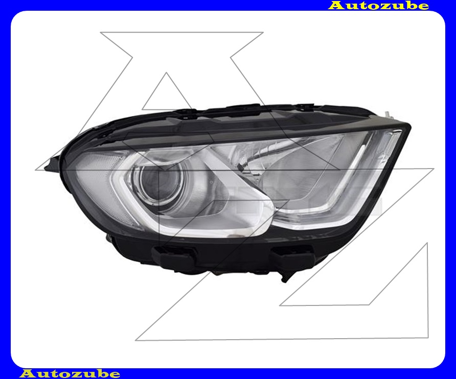 Fényszóró jobb XENON (D5S/H1/LED) króm betéttel, motorral, izzó elektronika és motor nélkül {TYC} Fényszóró jobb XENON (D5S/H1/LED) króm betéttel, motorral, izzó elektronika és motor nélkül {TYC}