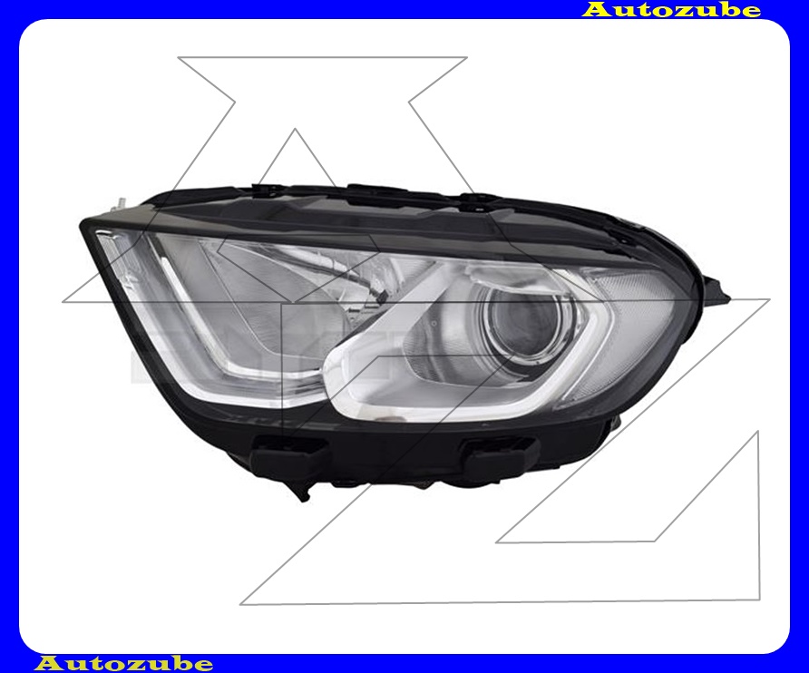 Fényszóró bal XENON (D5S/H1/LED) króm betéttel, motorral, izzó elektronika és motor nélkül {TYC} Fényszóró bal XENON (D5S/H1/LED) króm betéttel, motorral, izzó elektronika és motor nélkül {TYC}