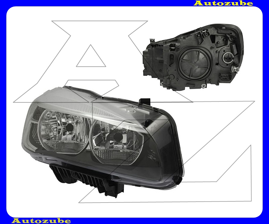 Fényszóró jobb (H7/H7/LED) motorral {DEPO} Fényszóró jobb (H7/H7/LED) motorral {DEPO}