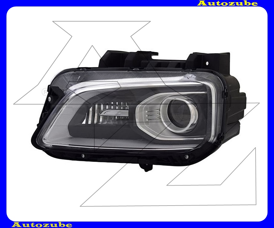 Fényszóró bal (H7/LED) motorral {TYC} Fényszóró bal (H7/LED) motorral {TYC}