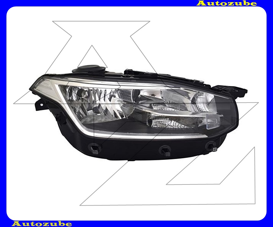 Fényszóró jobb (H9/H7/W21/5W) nappali fénnyel, motorral {TYC} Fényszóró jobb (H9/H7/W21/5W) nappali fénnyel, motorral {TYC}