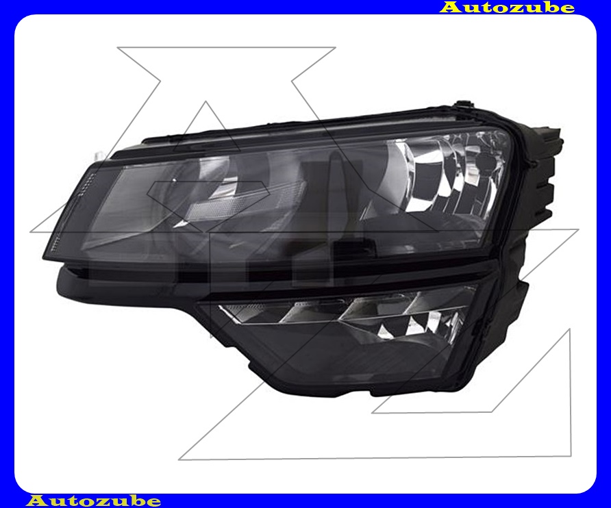 Fényszóró bal (H7/H1/H8/LED) nappali fénnyel, ködlámpával, motorral {TYC} Fényszóró bal (H7/H1/H8/LED) nappali fénnyel, ködlámpával, motorral {TYC}