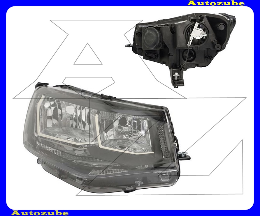 Fényszóró jobb (H7/H15) nappali fénnyel, motorral {TYC} Fényszóró jobb (H7/H15) nappali fénnyel, motorral {TYC}